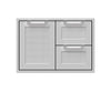 30" Hestan Outdoor Combo Door/Drawer - AGSDR Series