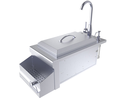 Ruby Series 14" Bar Sink Cocktail Ice Chest Station