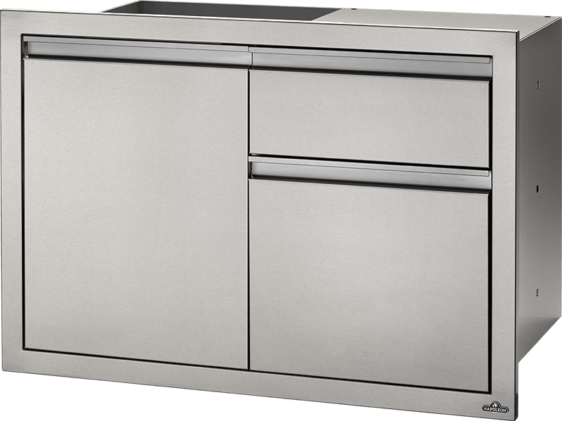 Napoleon 36" X 24" Single Door & Standard Drawer BI-3624-1D2DR- In Stock