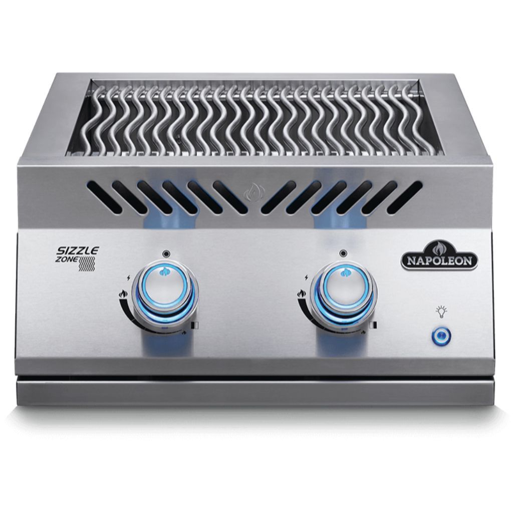 Napoleon Built-In 700 Series Dual Infrared Burner with Stainless Steel Cover- In Stock