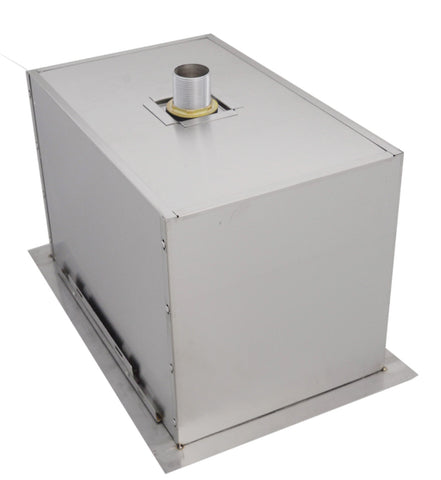 Image of Over/Under 14" x 12" Height Single Basin Insulated Wall Ice Chest w/Cover
