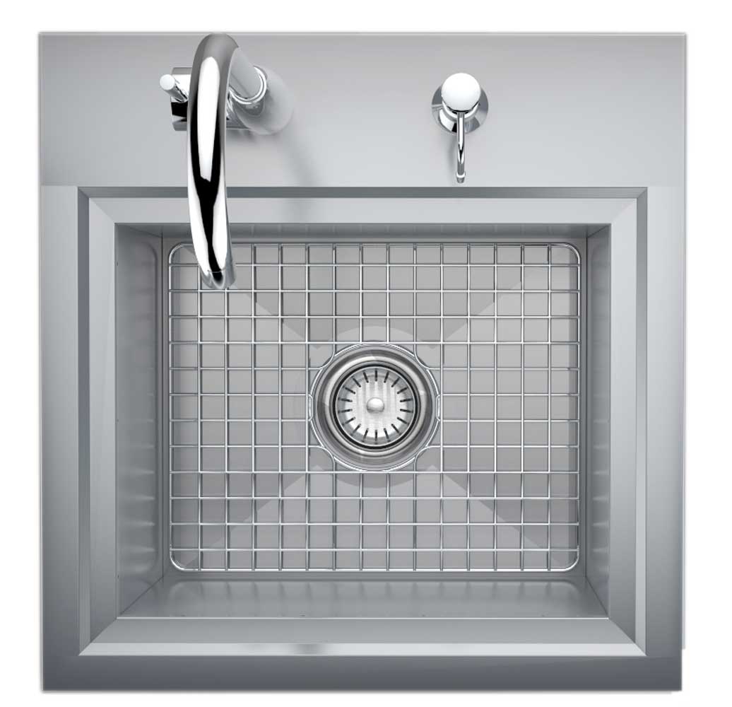 Premium Drop In Sink W/ Hot and Cold water Faucet & Cutting Board