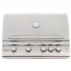 Blaze Marine Grade 316L 4-Burner Premium LTE with Rear Infrared Burner & Grill Lights - BLZ-4LTE2MG-NG
