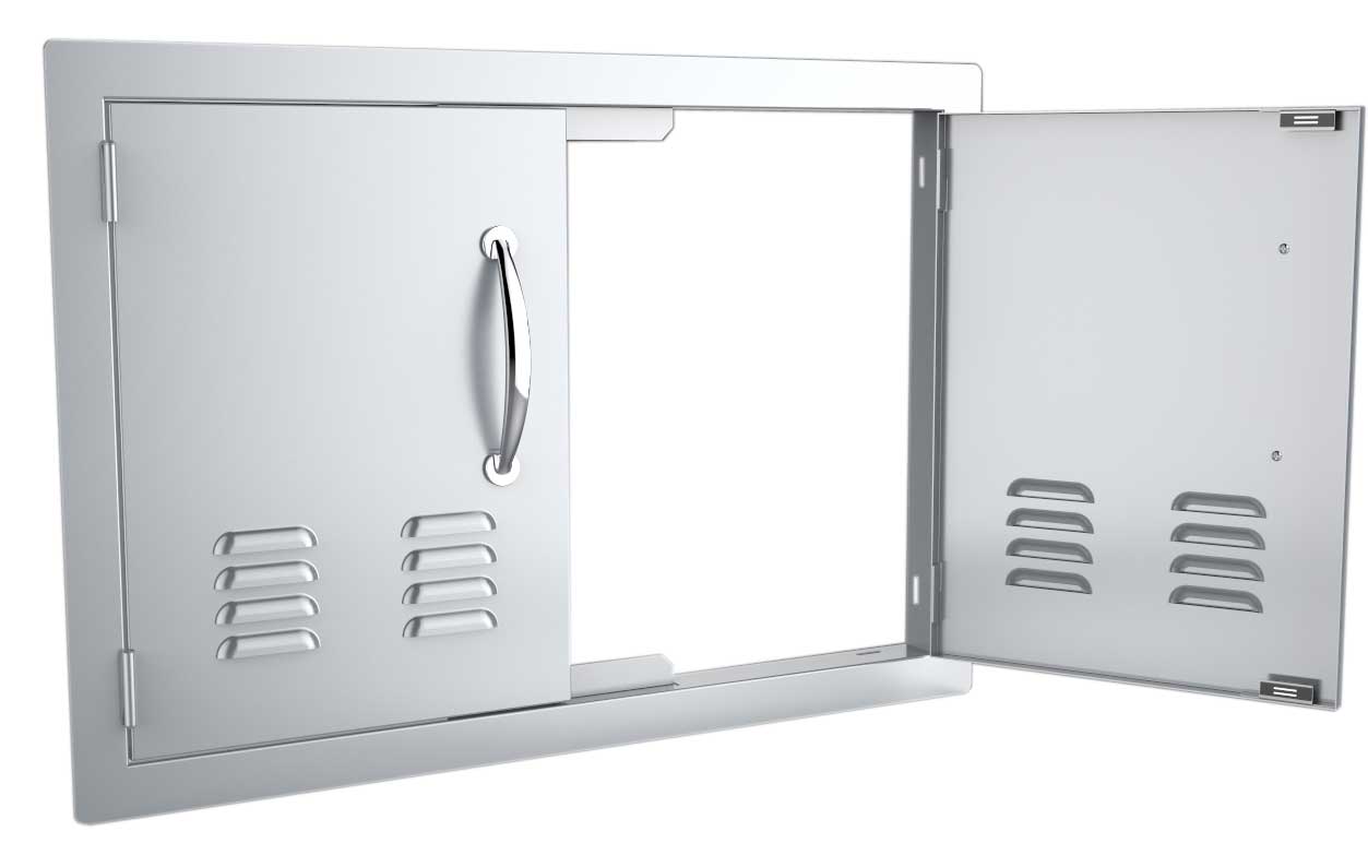 Sunstone Classic Series Vented Double Door Flush Mount
