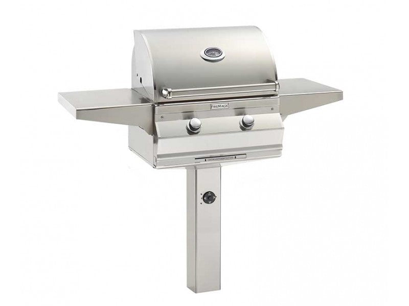 Fire Magic Choice C430 24-inch In-Ground Post Mount Grill C430s-RT1-G6