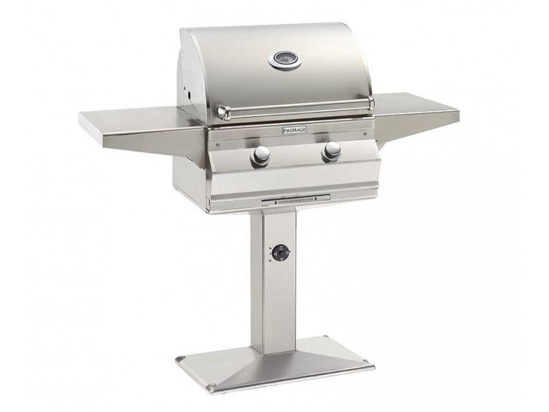 Fire Magic Choice C430 24-inch Patio Post Mount Grill C430s-RT1-P6