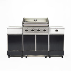 Tytus Charcoal Gray 4-Burner Grill Island TI400PCCLP-3.0.2