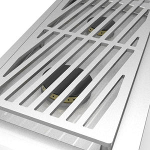 12" Hestan Outdoor Double Side Burner - AGB122