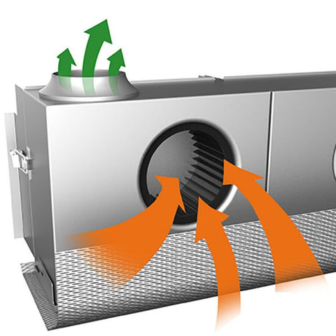Image of 54" Hestan Outdoor Hood Ventilation - GVP Series