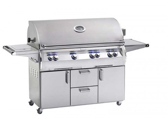 Fire Magic Echelon Diamond E1060s 48-inch Portable Grill with Single Side Burner (Analog) E1060S-8EA-62