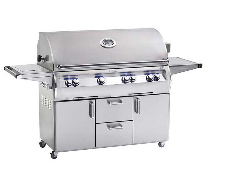 Fire Magic Echelon Diamond E1060s 48-inch Portable Grill with Single Side Burner (Analog) E1060S-8EA-62