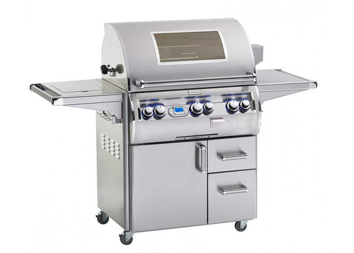 Fire Magic Echelon Diamond E660s 30-inch Portable Grill with Single Side Burner (Digital) E660s-8E1-62