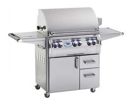 Fire Magic Echelon Diamond E790s 36-inch Portable Grill with Single Side Burner (Digital) E790s-8E1-62