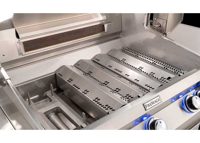 Fire Magic Echelon Diamond E790s 36-inch Cabinet Cart Grill with Double Side Burner (Digital) E790s-8E1-71