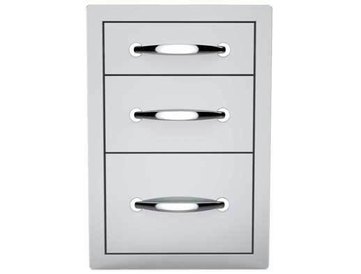 Classic Series 14" Flush Triple Drawer