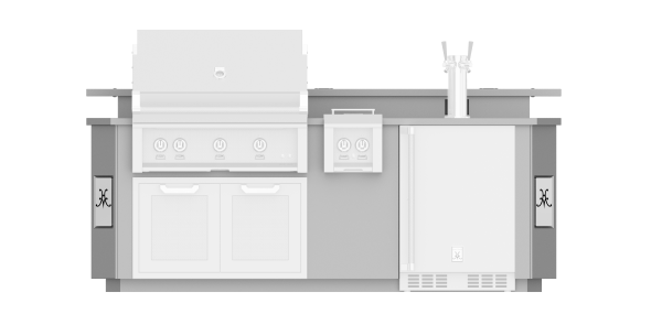 8-Foot Hestan Outdoor Living Suite - GE Series
