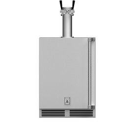 24" Hestan Outdoor Double Faucet Beer Dispenser - GFDS Series