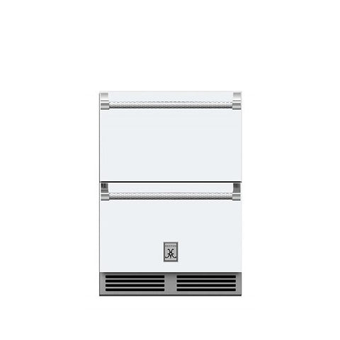 Image of 24" Hestan Outdoor Refrigerator Drawer and Freezer Drawer - GRF Series
