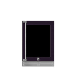 24" Hestan Outdoor Dual Zone Refrigerator with Wine Storage (UV-Coated Glass Door) - GRWG Series