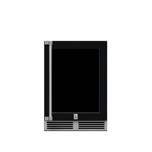 24" Hestan Outdoor Undercounter Refrigerator (Glass Door) - GRGR Series