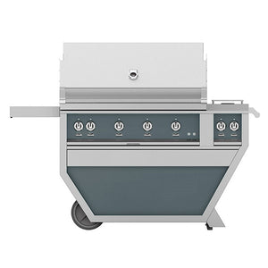 42" Hestan Outdoor Deluxe Grill with Rotisserie Kit
