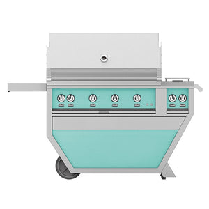 42" Hestan Outdoor Deluxe Grill with Rotisserie Kit