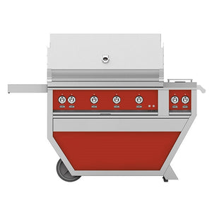 42" Hestan Outdoor Deluxe Grill with Rotisserie Kit