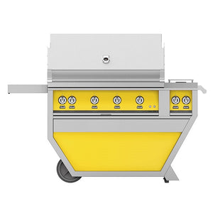 42" Hestan Outdoor Deluxe Grill with Rotisserie Kit