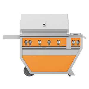 42" Hestan Outdoor Deluxe Grill with Rotisserie Kit