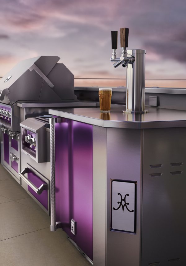 24" Hestan Outdoor Double Faucet Beer Dispenser - GFDS Series