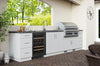 WeatherStrong KeyWest One Wall Kitchen Cabinet
