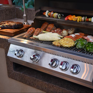 KoKoMo 4 Burner Built In Grill