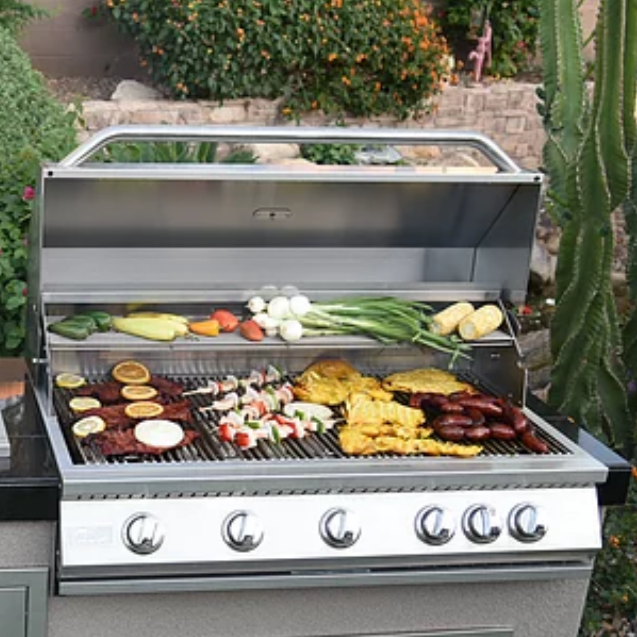 KoKoMo 5 Burner Built In Grill