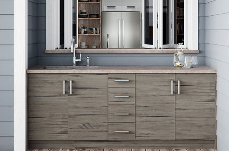 WeatherStrong Miami Wall to Wall Kitchen Cabinet