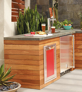 24" Hestan Outdoor Double Faucet Beer Dispenser - GFDS Series
