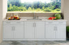 WeatherStrong Palm Beach Wall to Wall Kitchen Cabinet