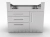 40” Sunstone Gas Grill Base Cabinet - SAC40GLPCD