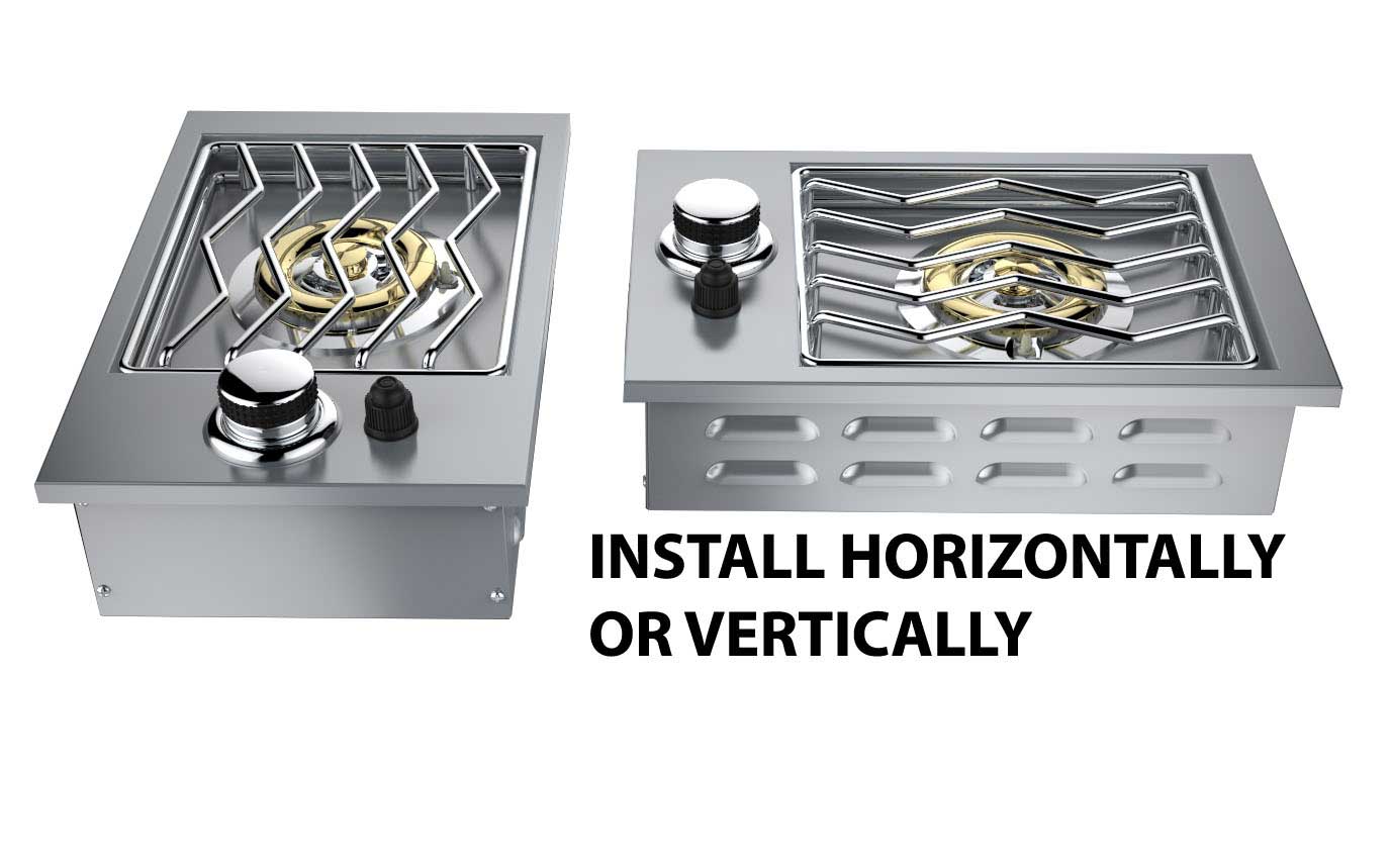 Sunstone Drop-in Single Side Burner Propane