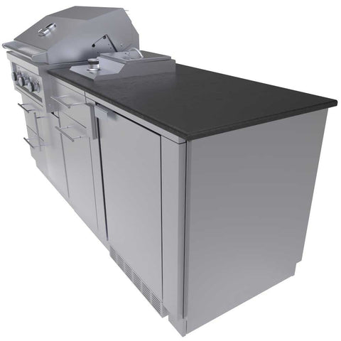 Image of Tango 7 Foot outdoor package grilling station