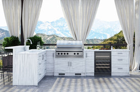 WeatherStrong Tampa L-Shaped Kitchen Cabinet