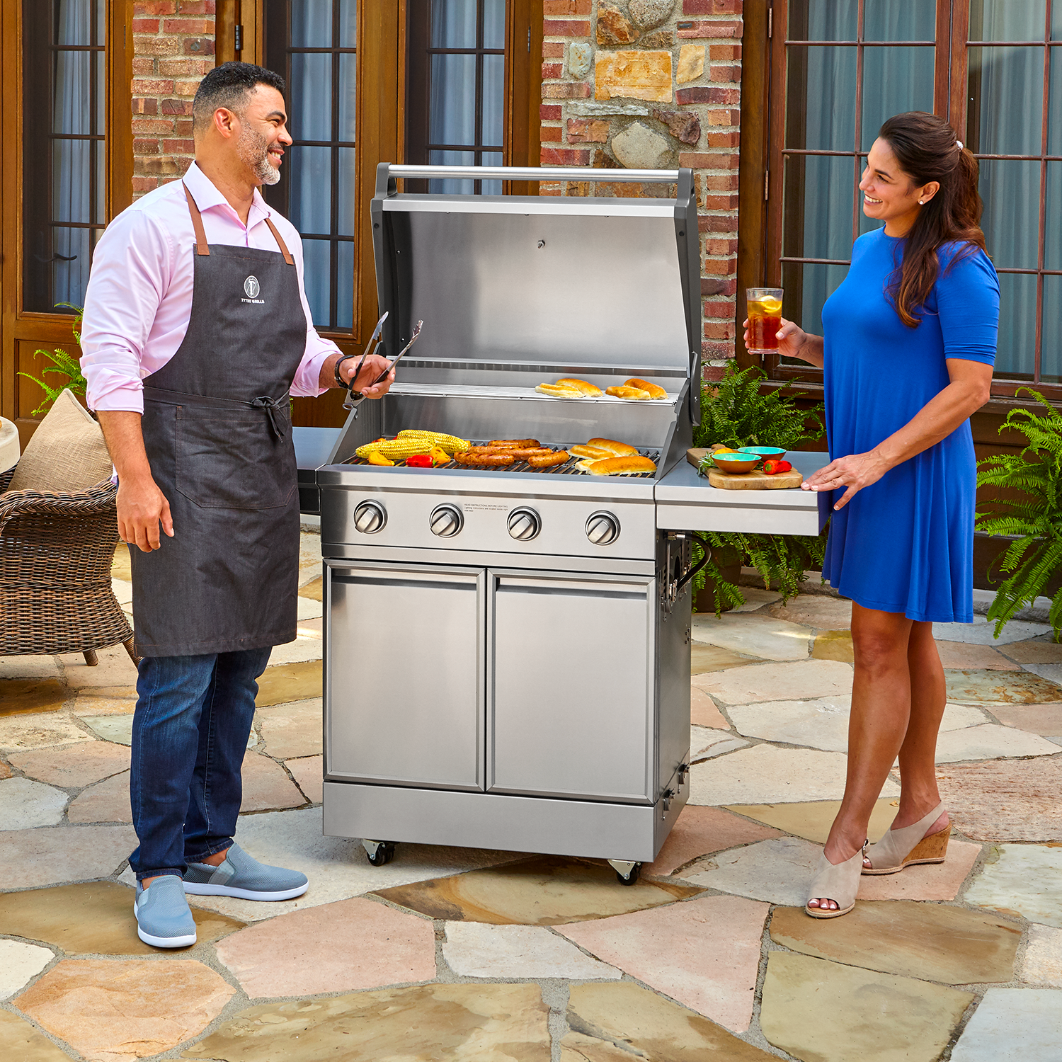 Tytus Free Standing Stainless Steel T406SSLP