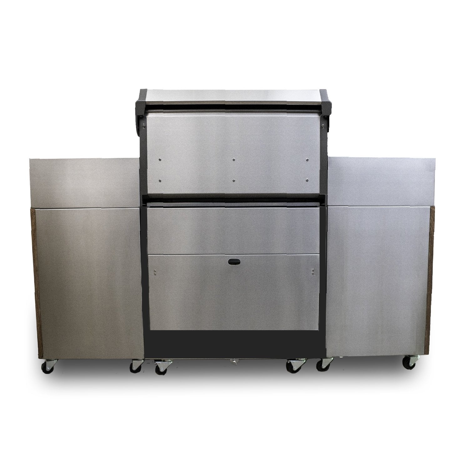 Tytus Charcoal Gray 4-Burner Grill Island TI400PCCLP-3.0.2