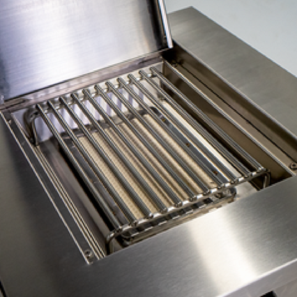 Tytus Ash Stacked Stone 4-Burner Grill Island TI404MGGLP