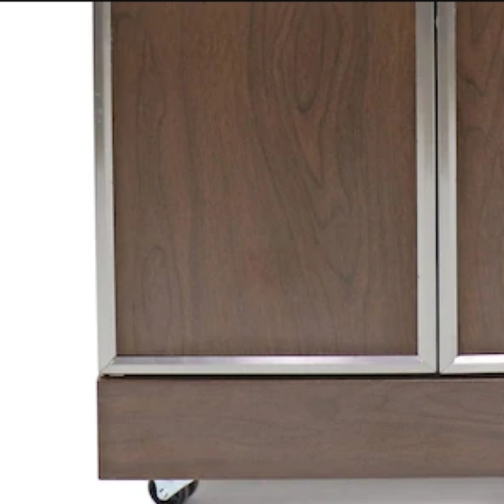 Tytus Walnut Wood Metal 4-Burner Gas Grill