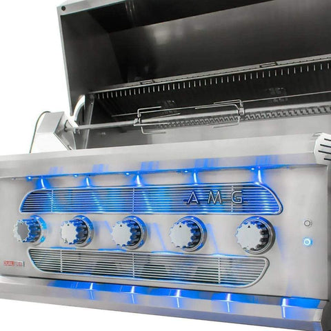 Image of American Muscle Grill, 54" 8-Burner Built-in  AMG54-NG