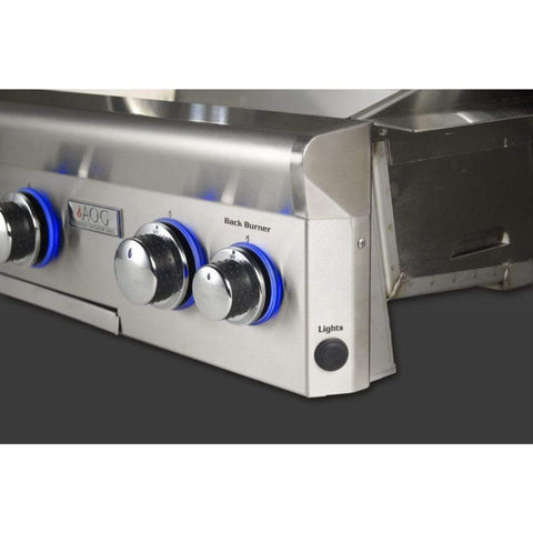 Image of American Outdoor Grill 24" In-Ground Post L-Series Gas Grill 24NGL