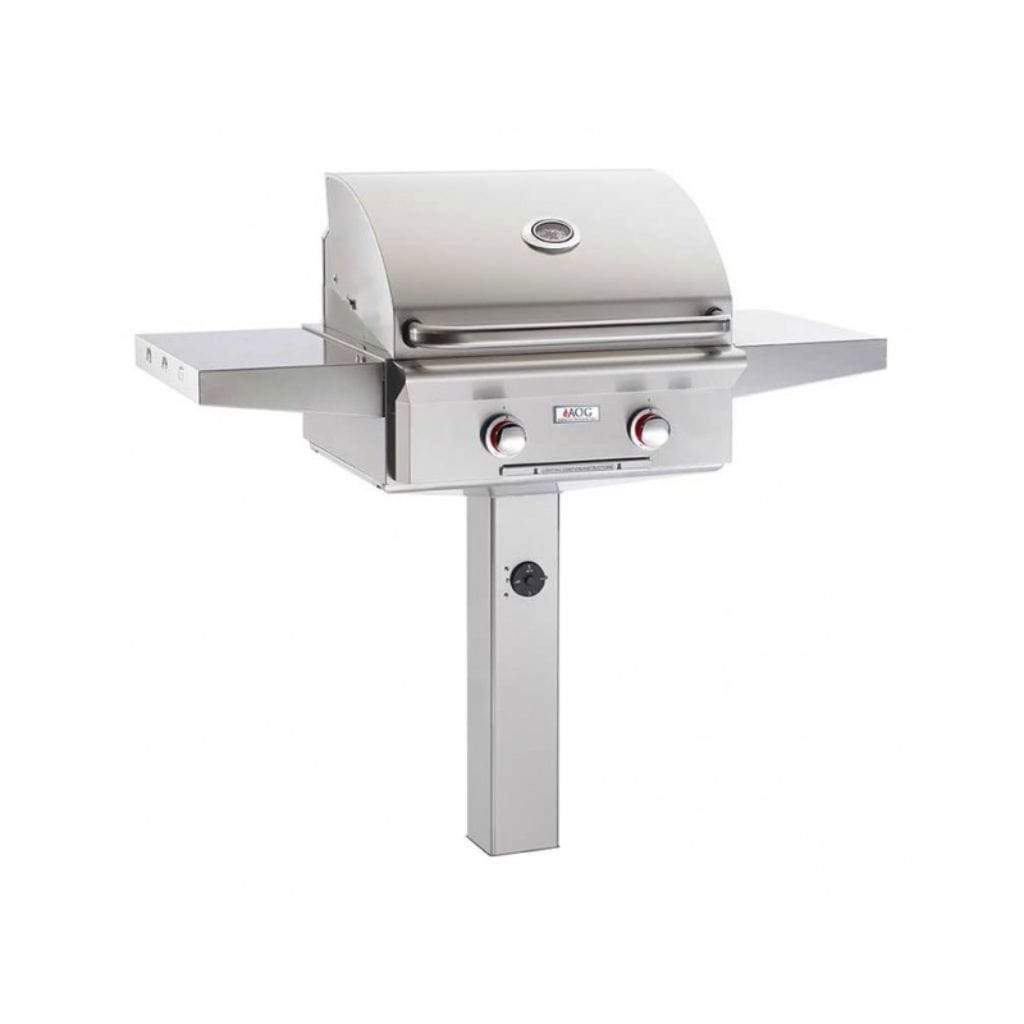 American Outdoor Grill 24" In-Ground Post T-Series Gas Grill 24NGT