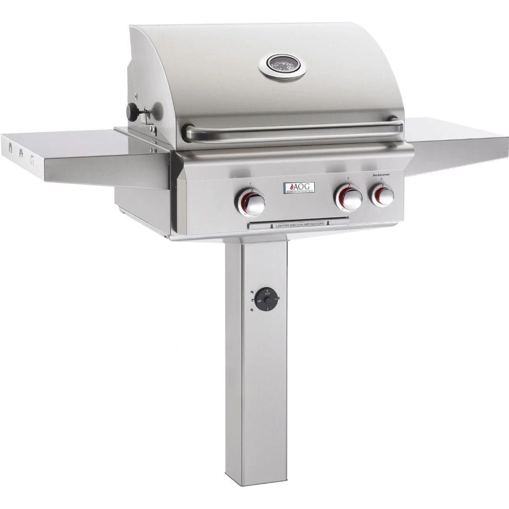American Outdoor Grill 24" In-Ground Post T-Series Gas Grill 24NGT