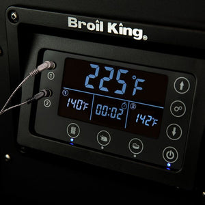 Broil King Smoke Pellet XL Pro Black Wi-Fi & Bluetooth Controlled Pellet Grill - In Stock