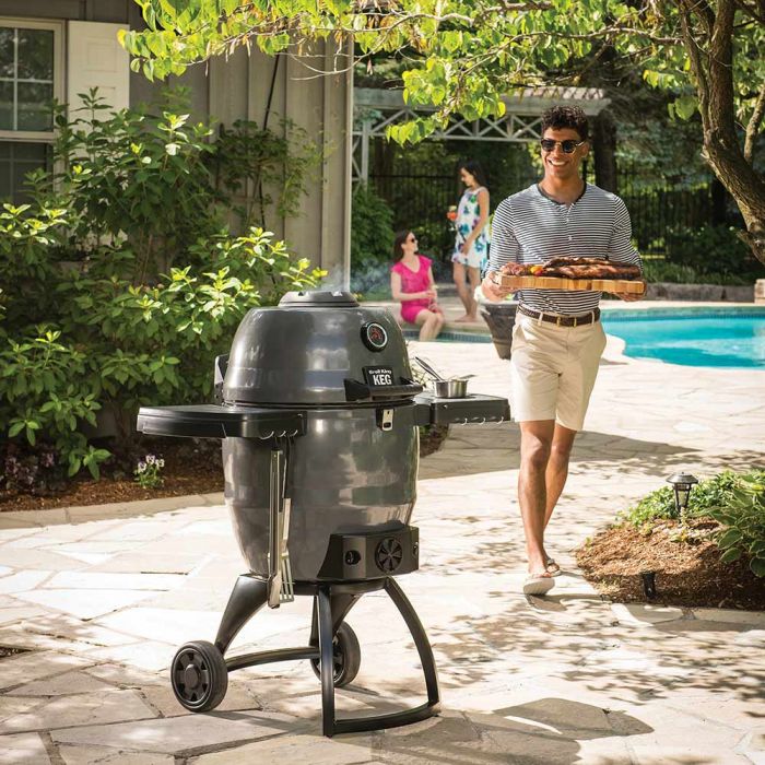 Broil King Keg 5000 Metallic Charcoal Grey Charcoal Grill